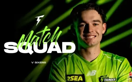 Thunder Unveil Final Squad for KFC BBL15