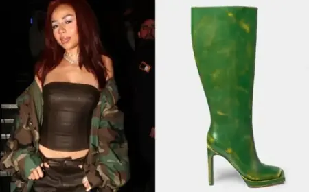 Mariah the Scientist Rocks Green Boots at Mars The Label’s 10th Anniversary