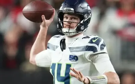 Seahawks’ Sam Darnold Set for Playoff Clash Against 49ers