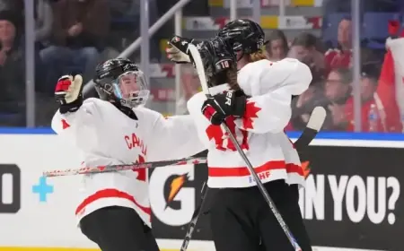 Canada Dominates Finland to Reach U18 Women’s World Semis