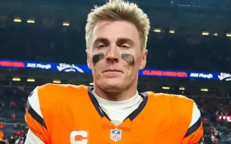 Broncos QB Bo Nix Out for Season with Broken Ankle