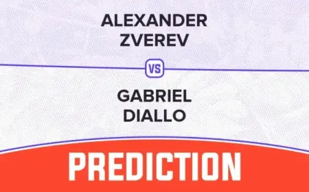 Alexander Zverev vs Gabriel Diallo: 2026 Australian Open Match Prediction