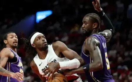 Trail Blazers Face Lakers in Upcoming Showdown