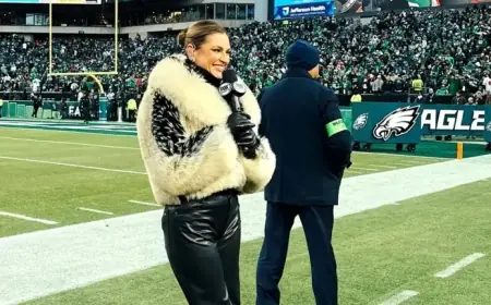 Erin Andrews Discusses Her Viral Fur Coat Moment