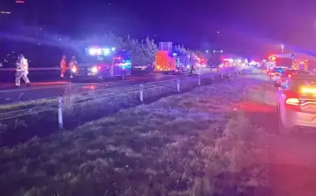 Wrong-Way Driver Arrested for DUII After Multi-Car Crash on I-5 Near Wilsonville