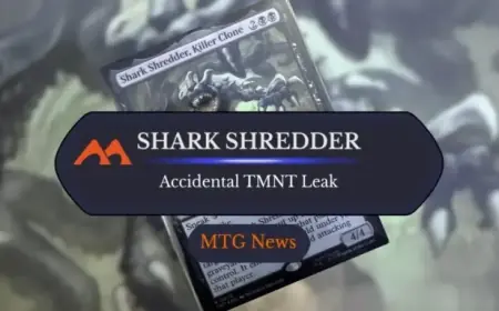 New Mono-Black Ninja Commander Unveiled in Lorwyn-TMNT Crossover