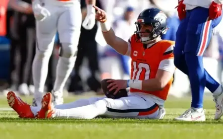 Bo Nix Out for Playoff Remainder Due to Injury