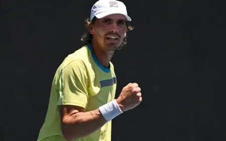 American Tennis Player Triumphs at Australian Open After Overcoming Injuries