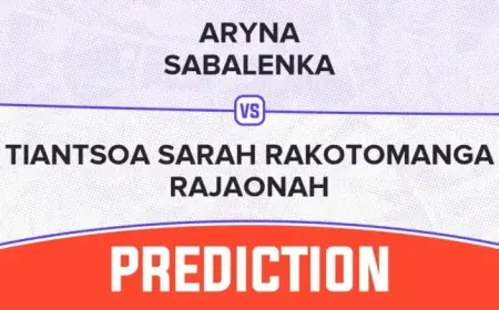Aryna Sabalenka Faces Tiantsoa Rakotomanga in 2026 Australian Open Showdown