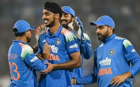 India Fields First as Arshdeep Joins in ODI Series Decider Against New Zealand