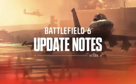 Battlefield 6 Update 1.1.3.5 Enhances Jet Combat and Movement Stability