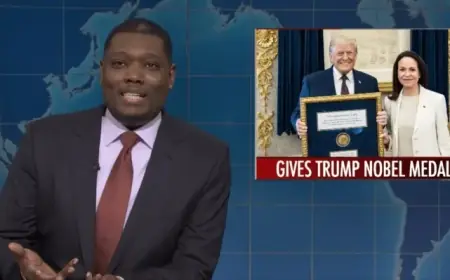 SNL Weekend Update Criticizes Trump’s Controversial Peace Prize Nomination