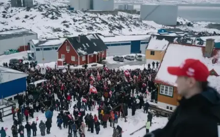 Greenlanders Rally Against Trump’s Greenland Acquisition Plans