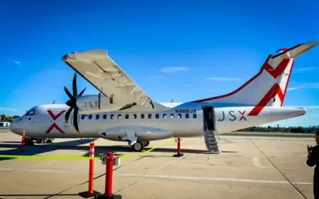 JSX Launches Silicon Valley Flights Using New ATR Turboprops