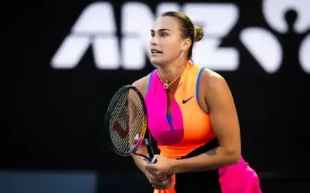 Sabalenka Triumphs Over Rajaonah in Straight Sets at First Round