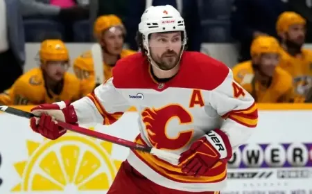 Bruins Granted Permission to Discuss with Flames’ Andersson