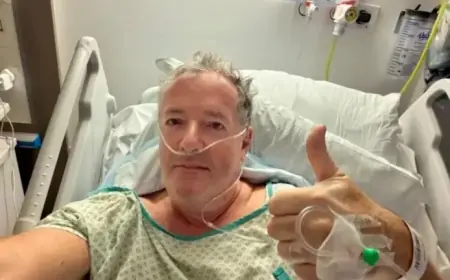 Piers Morgan Recovers from Hip Replacement After Restaurant Fall in London