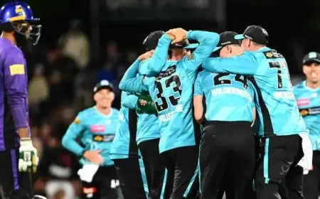 Hobart Hurricanes’ Collapse Boosts Perth Scorchers’ Minor Premiership Pursuit