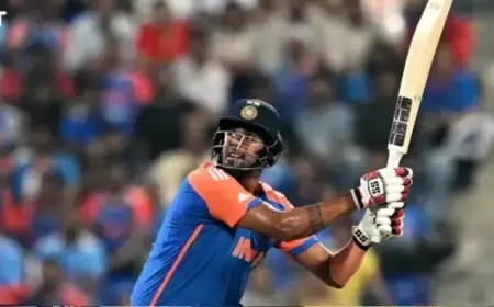 Harshit Rana Shines with Crucial 52 in 3rd ODI Against New Zealand