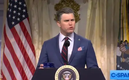 Colin Jost Mocks Pentagon Pete’s Embarrassing Workout Video on SNL