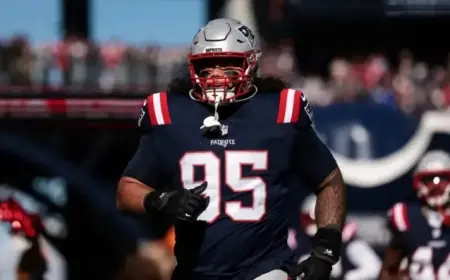 Khyiris Tonga Returns: Patriots vs. Texans Inactives for Divisional Game