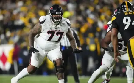 Trent Brown Sidelined for Texans vs. Patriots Matchup