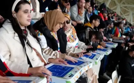 Blind Fans Engaged with Touch Tech for Africa Cup, Excluding Final Game