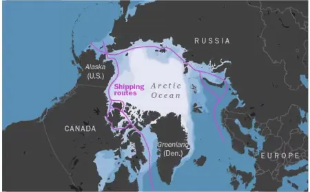 Greenland’s Rising Worth: Trump’s Battle with Melting Ice Sparks Interest