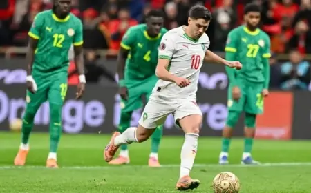 Real Madrid’s Brahim Diaz Misses Stunning Panenka in AFCON Final (VIDEO)