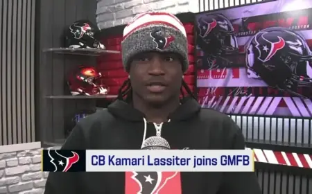 Texans Aim to Extend Defensive Dominance in AFC Divisional Round, Says Kamari Lassiter