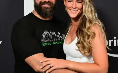 Kylie Kelce Playfully References Intimate Moments with Husband Jason Kelce