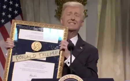 ‘SNL’ Cold Open Critiques Trump on Nobel Prize, ICE, and Venezuela