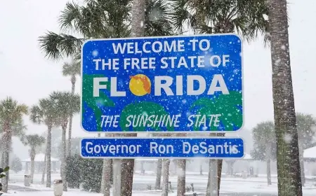 Snow in Florida: Rare Panhandle Flurries Return as Arctic Air Meets Gulf Moisture