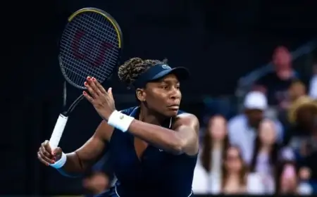 Venus Williams, 45, Sets Record at Australian Open Despite First-Round Exit
