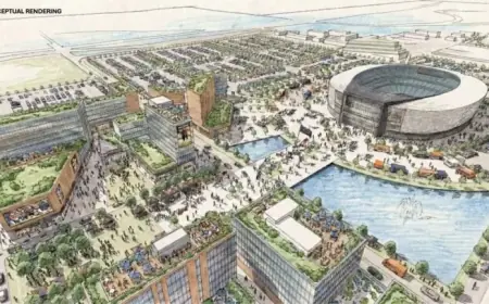 Gary, Indiana Unveils 3 Proposals for Chicago Bears Stadium Locations