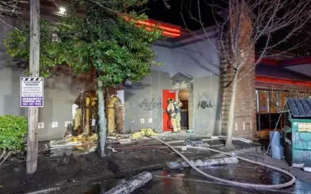 Portland Red Robin Fire Ignited by Homeless Warming Blaze, Firefighters Report