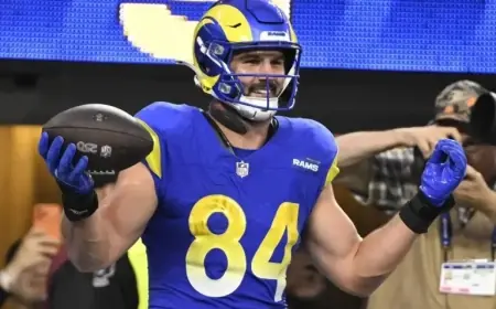 Meet Melanie Parkinson, Wife of LA Rams’ Tight End Colby Parkinson