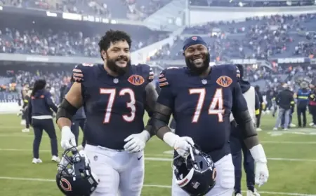 Bears Bench Braxton Jones, Start Joe Thuney at Left Tackle Against Rams