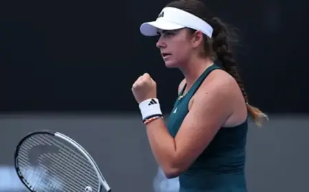 Stakusic Conquers Stress to Shine at the Australian Open