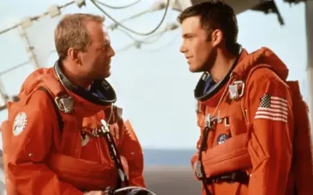 Ben Affleck Vomited Filming ‘Armageddon’ Scene with Bruce Willis