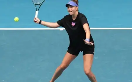 Anisimova Prepares to Meet High Expectations at AO 2026