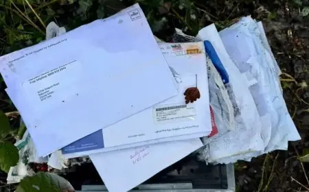 Royal Mail Investigates Undelivered Letters Found on Ballymena River Walk