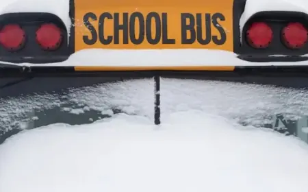 School Bus Cancellations Announced for Monday, January 19, 2026