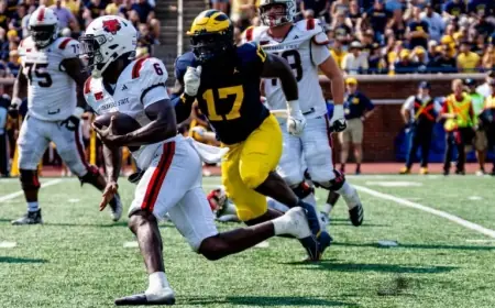 Michigan Defensive Tackle Exits Transfer Portal, Plans Return