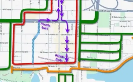 MLK Day Parades and Celebrations Set for Monday with New Pensacola Route