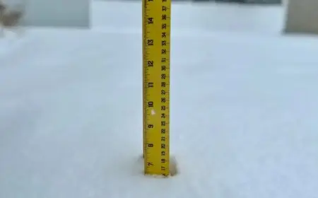 N.J. Weather Update: Snowfall Reaches 4-5 Inches in Multiple Towns