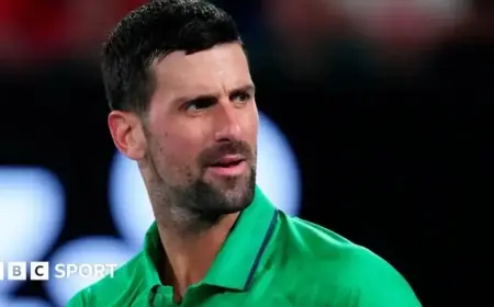 Novak Djokovic Secures 100th Victory at Australian Open 2026 Over Pedro Martinez