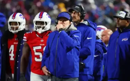 Bills Dismiss Coach Sean McDermott After 9 Seasons Without Super Bowl Berth