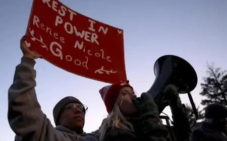Protesters Rally at Minnesota Church Led by ICE Official Pastor