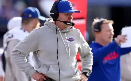 Bills Dismiss Head Coach Sean McDermott After 9 Super Bowl-Less Seasons